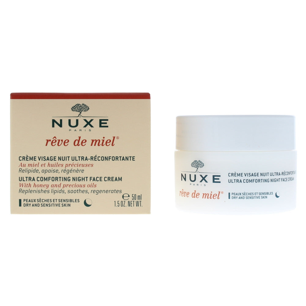 Nuxe Rêve De Miel Ultra Comforting Night Face Cream 50ml