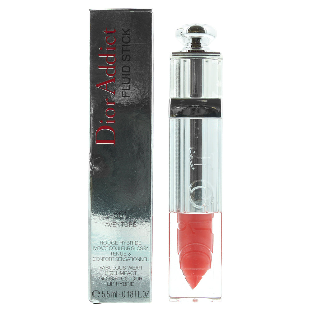 Dior Addict Fluid Stick No. 551 Aventure Lip Gloss 5.5ml