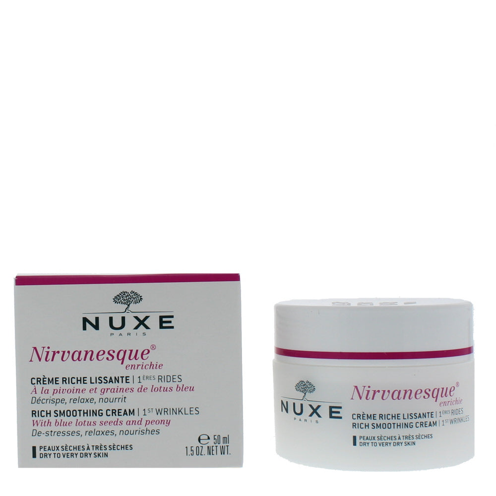 Nuxe Nirvanesque Rich Smoothing  1St Wrinkles For Dry To Very Dry Skin Cream 50ml