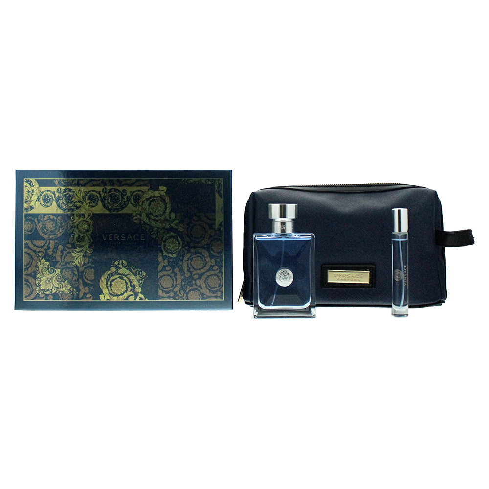 Versace Pour Homme Eau de Toilette 3 Pieces Gift Set