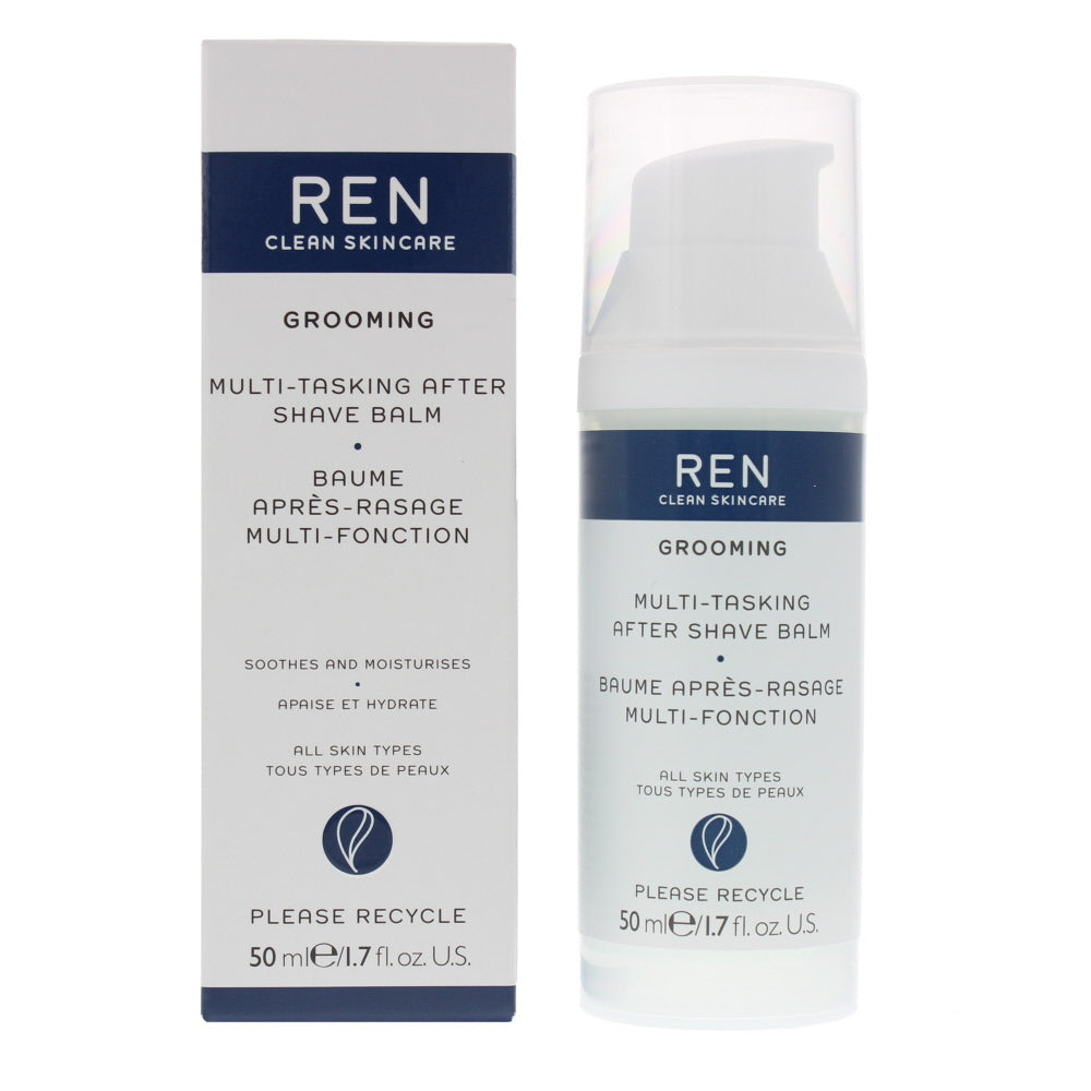 Ren Grooming Multi-Tasking All Skin Types Aftershave Balm 50ml