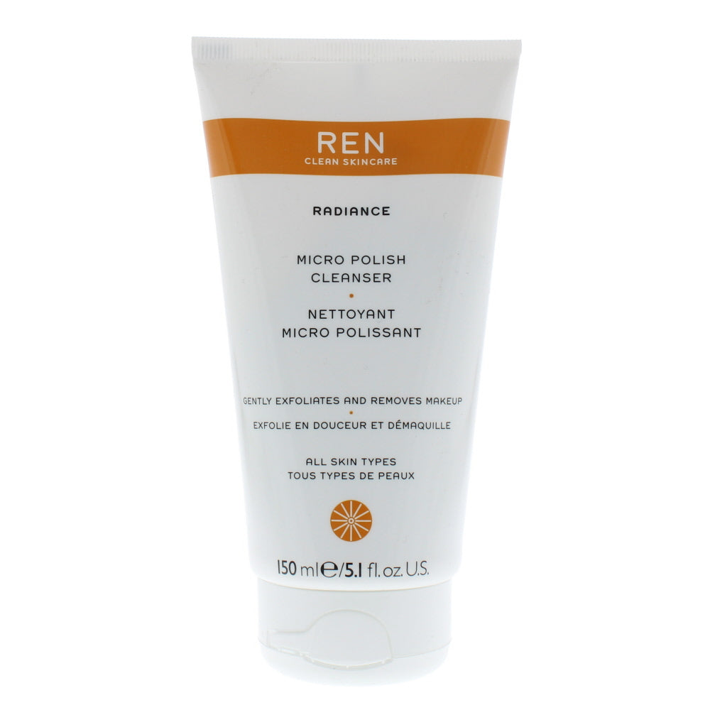 Ren Radiance Micro Polish All Skin Types Cleanser 150ml