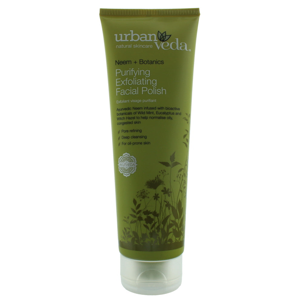 Urban Veda Purifying Exfoliating Facial Polish For Oil-Prone Skin Exfoliator 125ml