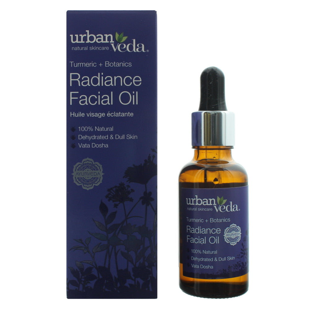 Urban Veda Radiance Dehydrated & Dull Skin Facial Oil 30ml