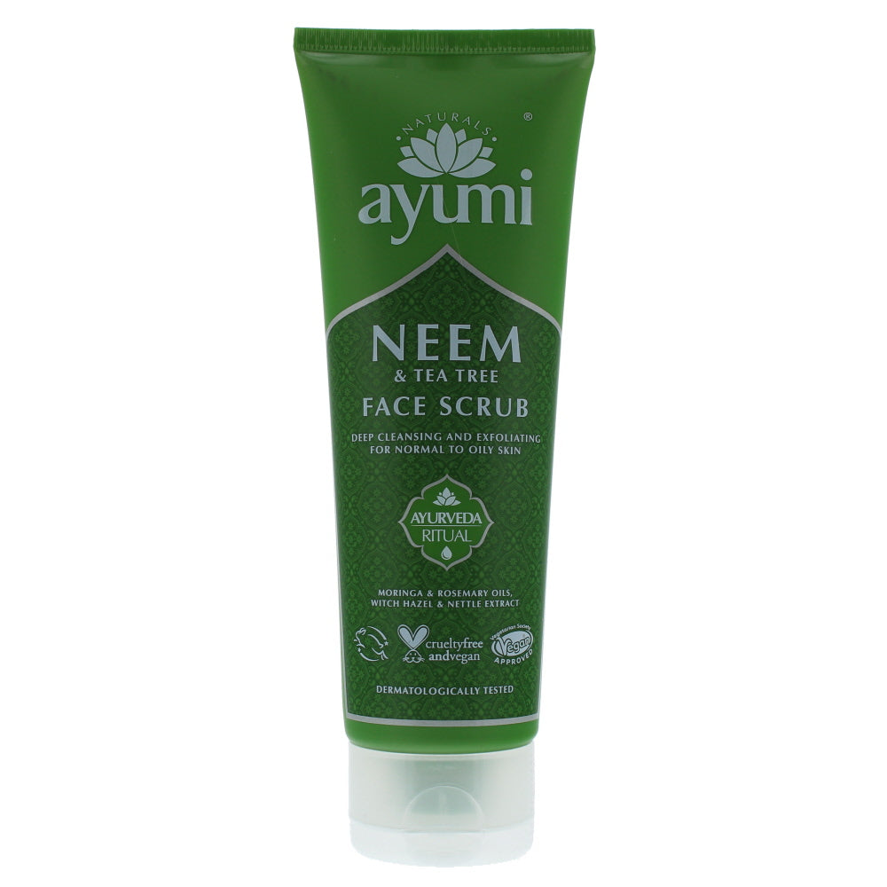Ayumi Neem And Tea Tree Normal To Oily Skin Face Scrub 125ml