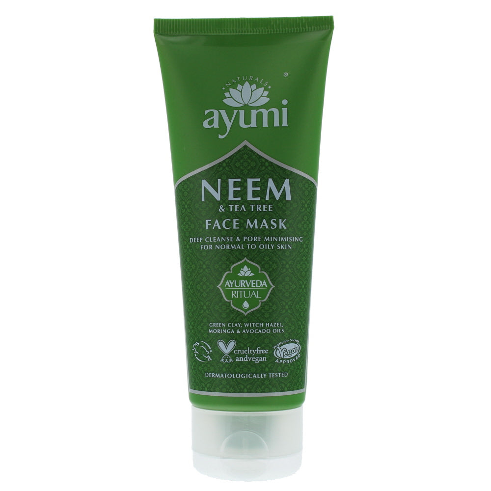Ayumi Neem And Tea Tree Normal To Oily Skin Face Mask 100ml