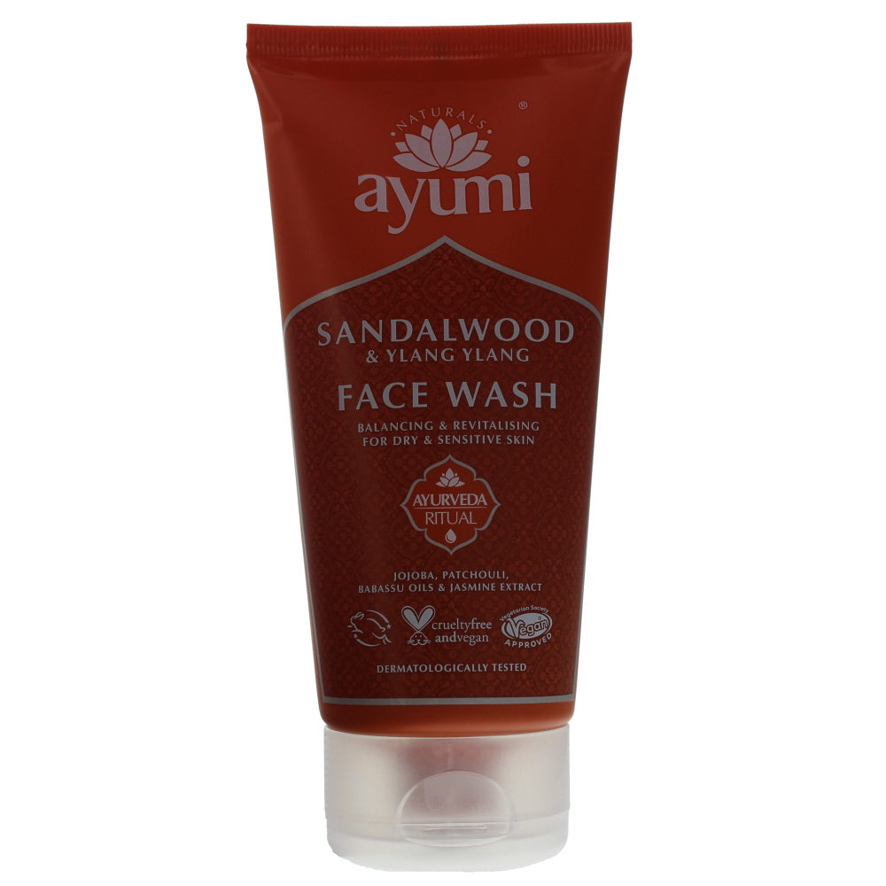 Ayumi Sandalwood & Ylang Ylang Dry & Sensitive Skin Face Wash 150ml