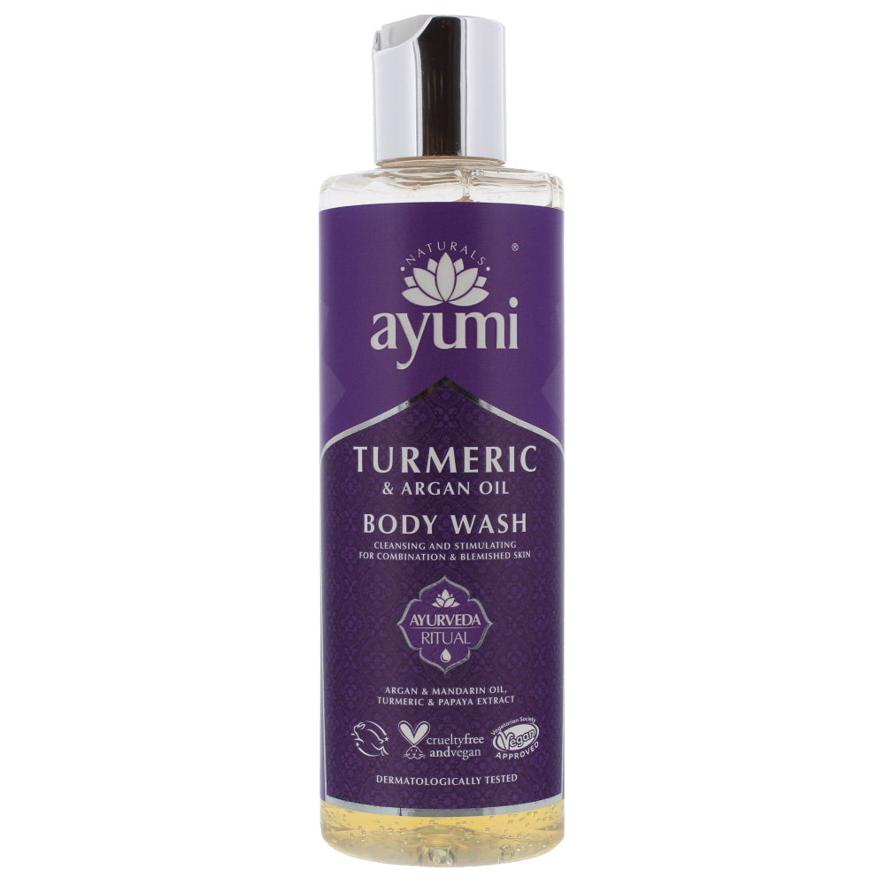 Ayumi Turmeric & Argan Oil Combination & Blemished Skin Body Wash 250ml