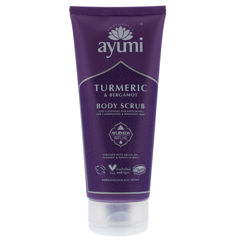 Ayumi Turmeric & Bergamot Combination & Blemished Skin Body Scrub 200ml