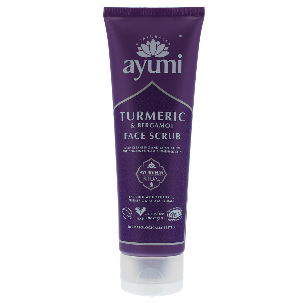 Ayumi Turmeric & Bergamot Combination & Blemished Skin Face Scrub 125ml