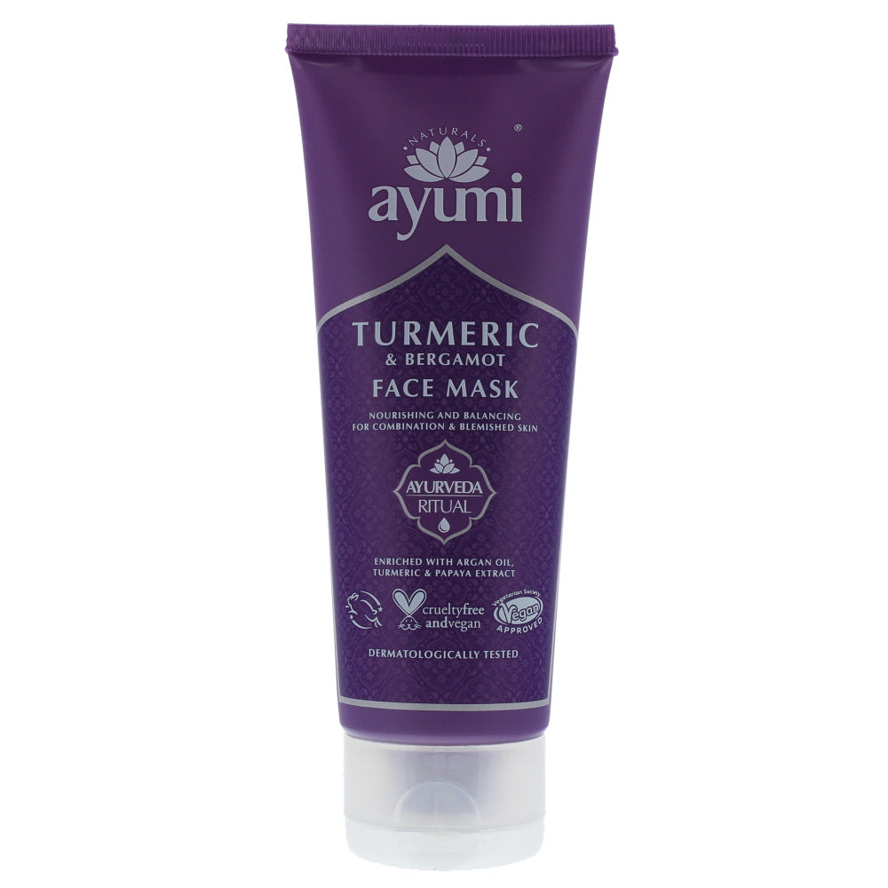 Ayumi Turmeric & Bergamot Combination & Blemished Skin Face Mask 100ml
