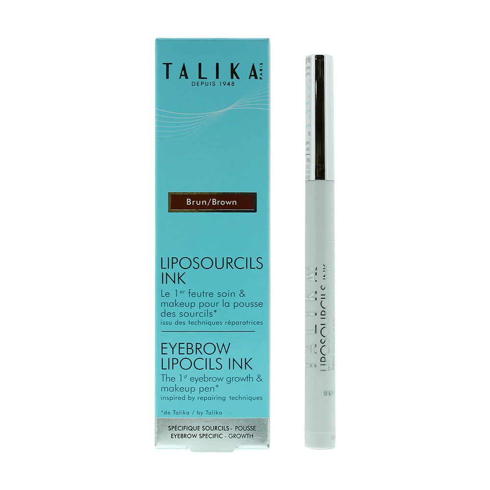 Talika Eyebrow Lipocils Ink Eyebrow Growth Brown Make-Up Pen 0.8ml