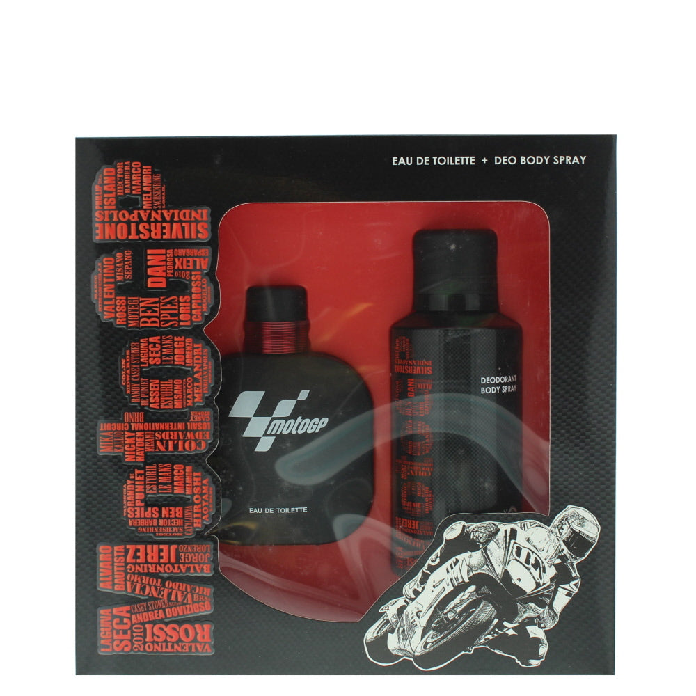 Moto Gp Black Eau de Toilette 2 Pieces Gift Set