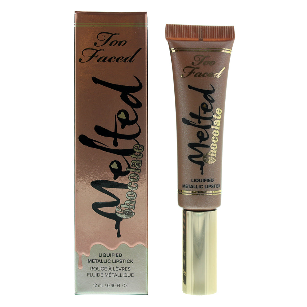 Too Faced Melted Chocolate Liquified Metallic Diamonds Lipstick 12ml