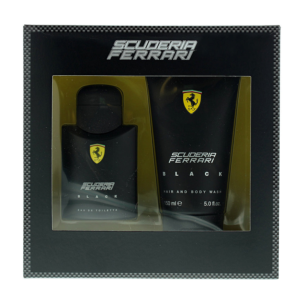 Scuderia Ferrari Black Eau de Toilette 2 Pieces Gift Set