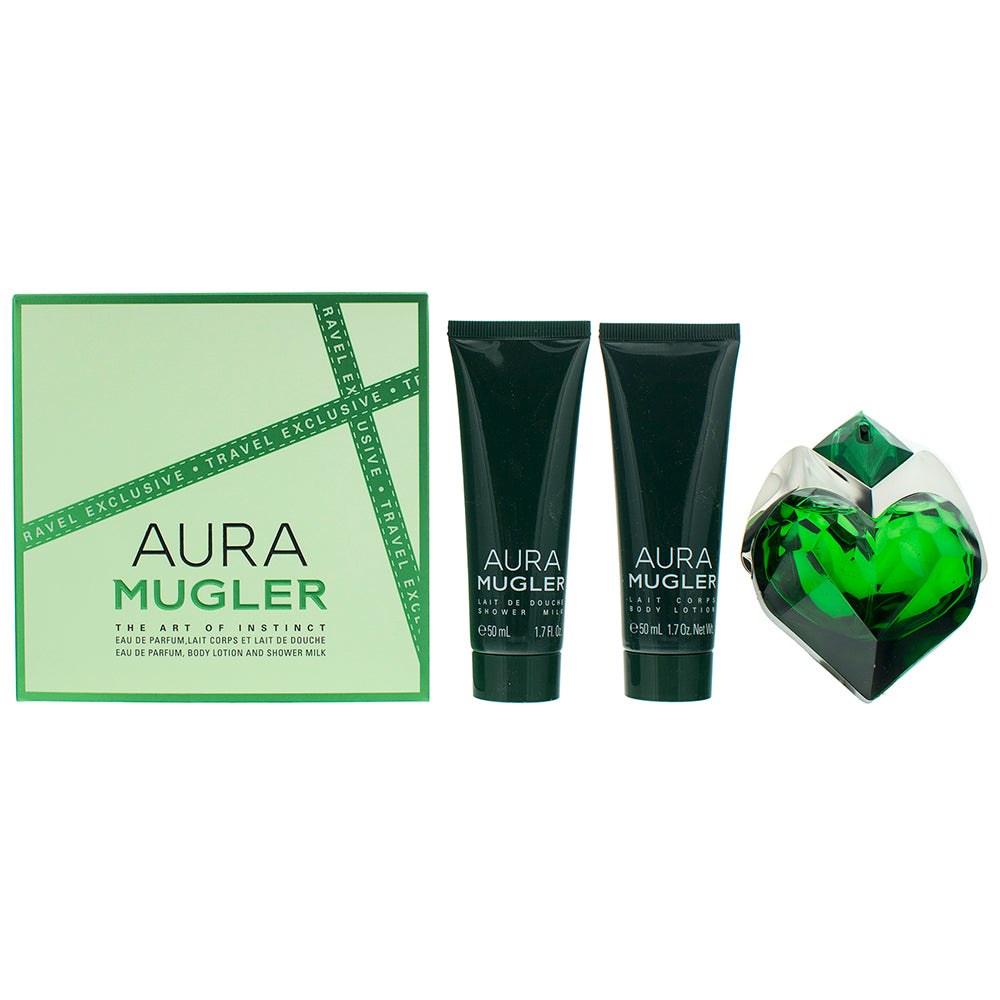 Mugler Aura Eau de Parfum 3 Pieces Gift Set