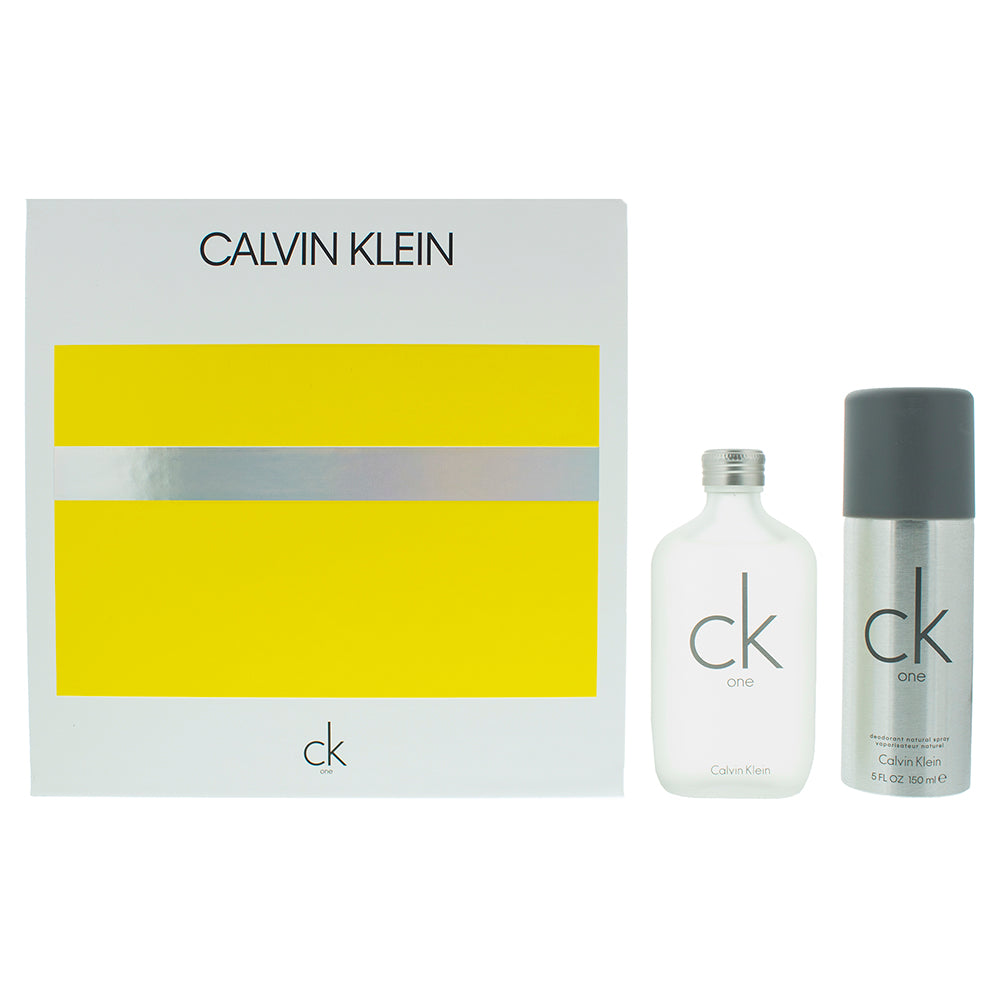 Calvin Klein Ck One Eau de Toilette 2 Pieces Gift Set