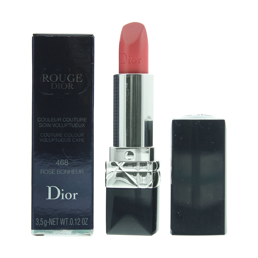 Dior Rouge Dior Couture Colour Voluptuous Care 468 Rose Bonheur Lipstick 3.5g