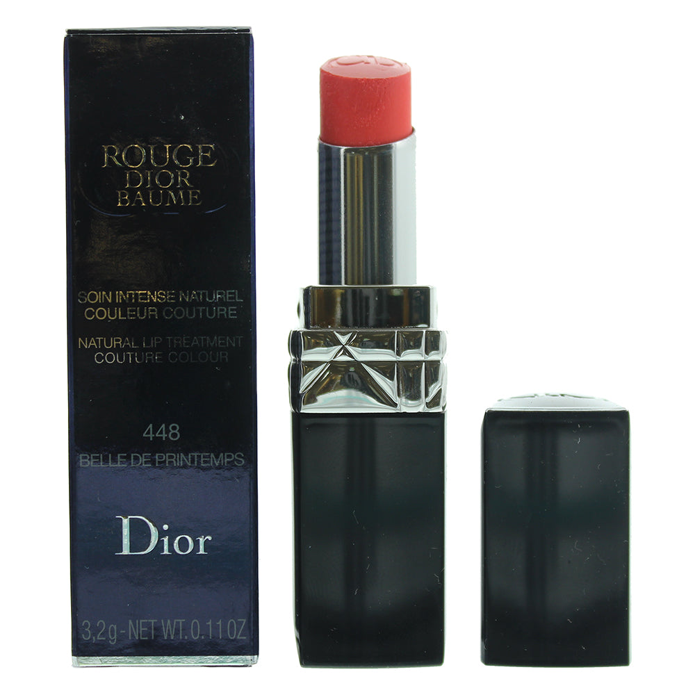 Dior Rouge Dior Baume Natural Lip Treatment No. 448 Belle De Printemps Lipstick 3.5g