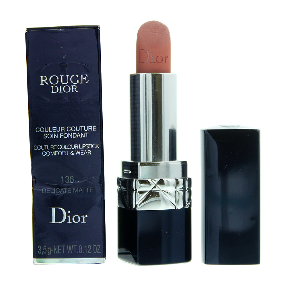Dior Rouge Dior Couture Colour Comfort & Wear 136 Delicate Matte Lipstick 3.5g