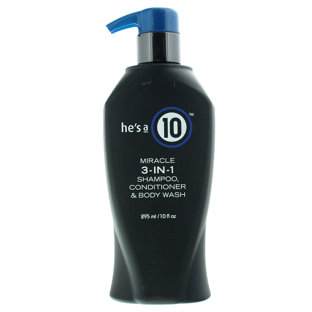 He's A 10 Miracle 3 In 1 Shampoo 295ml