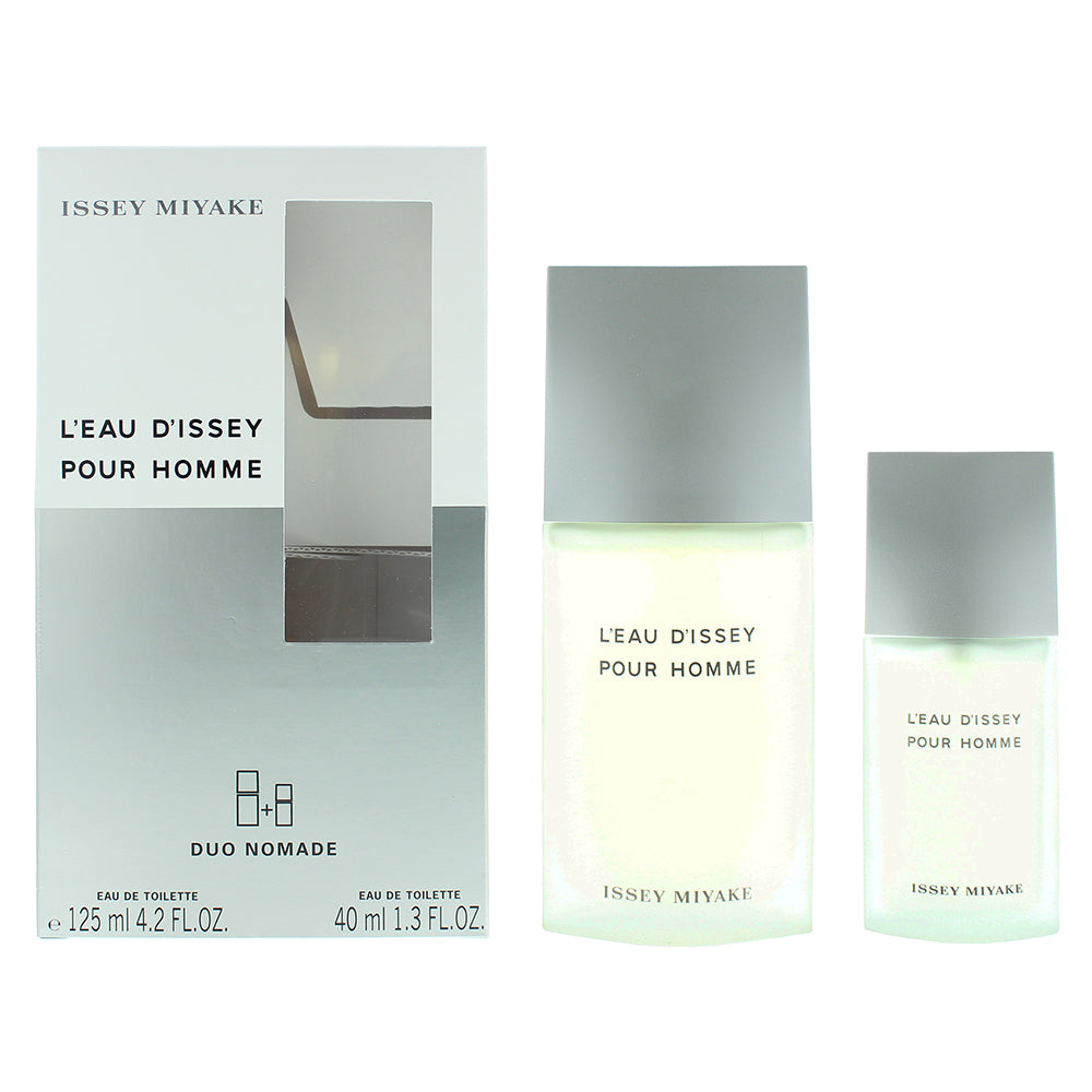 Issey Miyake L'eau D'issey Pour Homme Eau de Toilette 2 Pieces Gift Set Eau De Toilette 125ml - Eau De Toilette 40ml