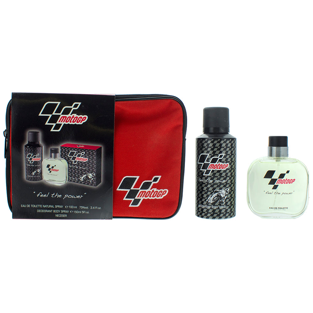 Moto Gp Feel The Power Eau de Toilette 3 Pieces Gift Set
