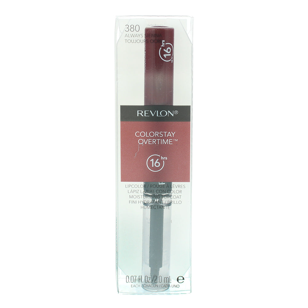 Revlon Colorstay Overtime 380 Always Sienna Lip Color 2ml