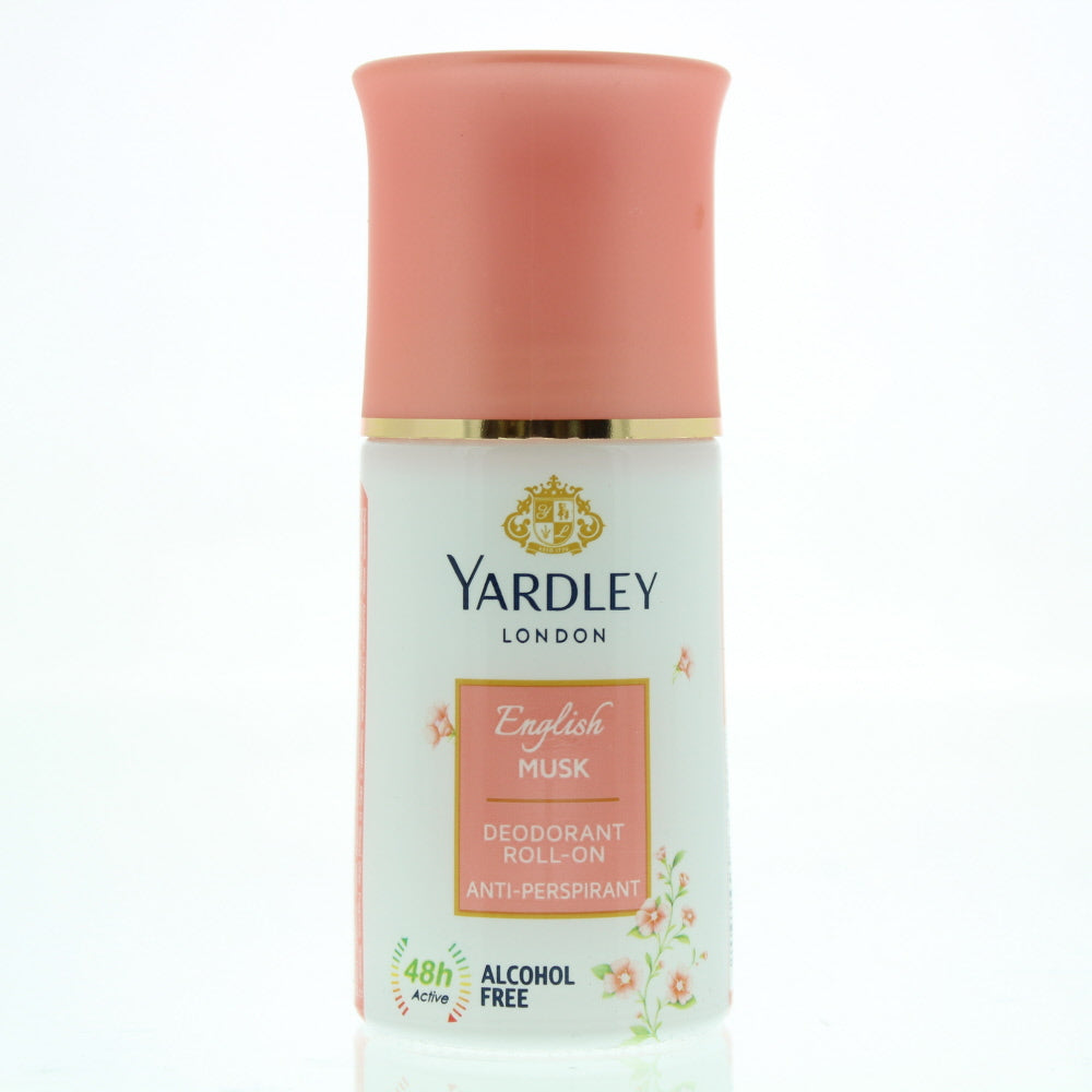 Yardley English Musk Deodorant Roll-On 50ml