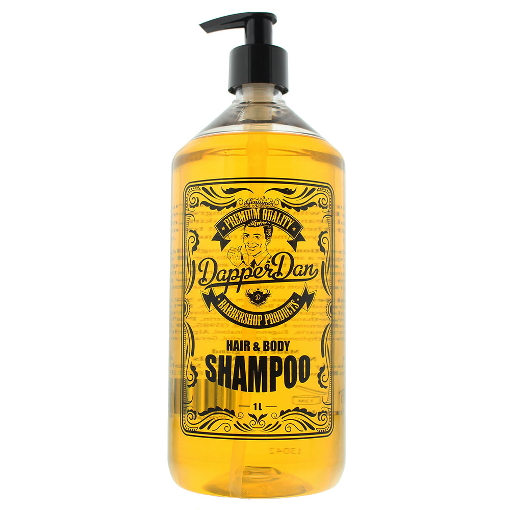 Dapper Dan Hair & Body Shampoo 1000ml