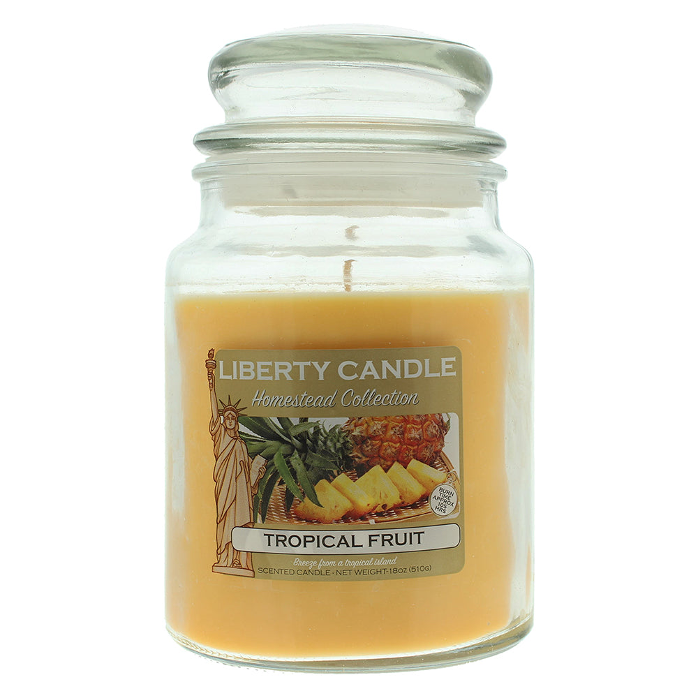 Liberty Candle Homestead Collection Tropical Fruit Candle 18oz