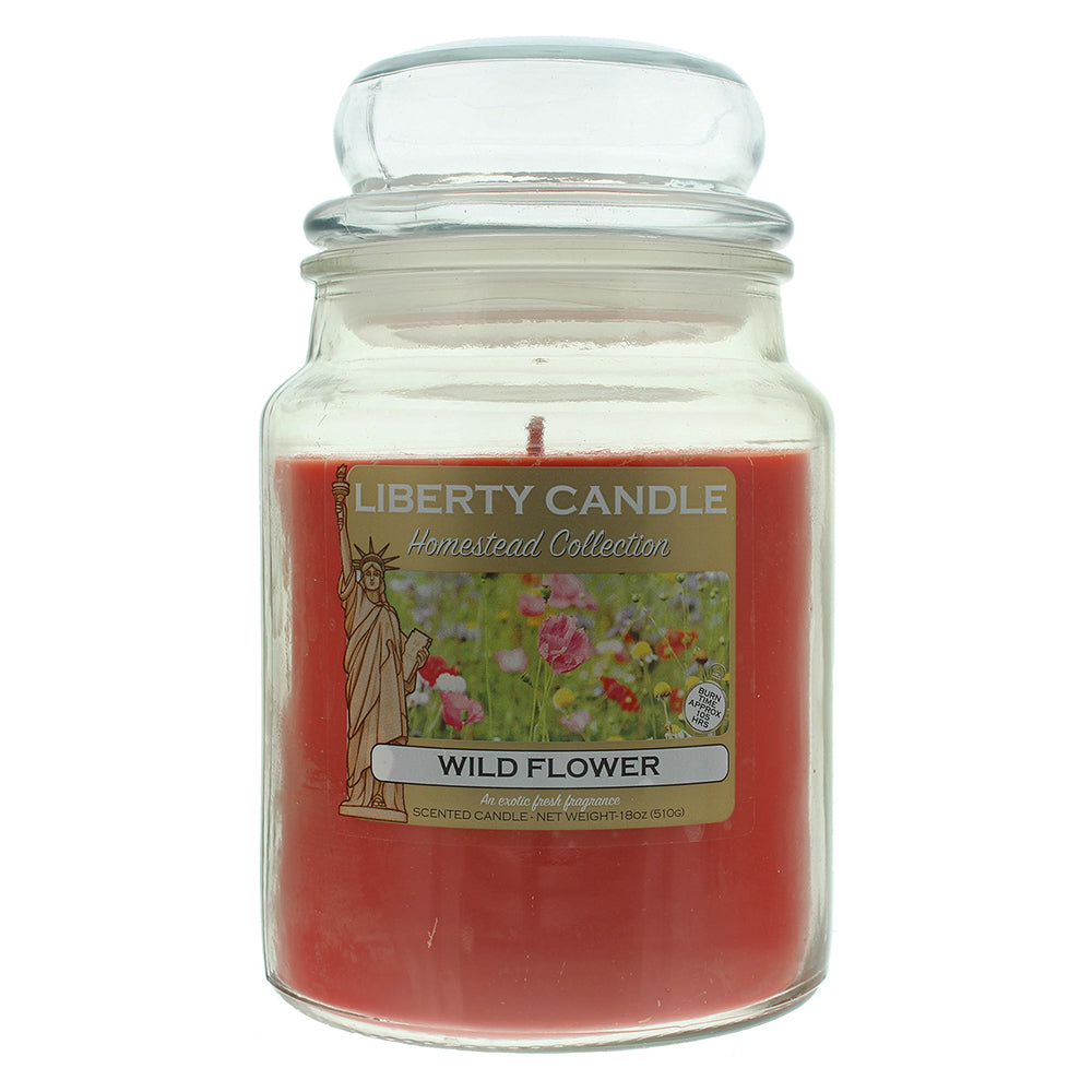 Liberty Candle Homestead Collection Wild Flower Candle 18oz