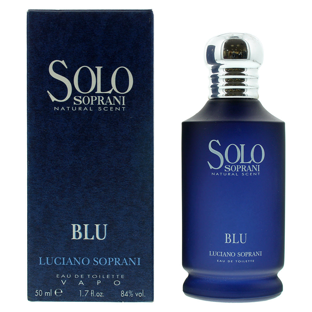 Luciano Soprani Solo Soprani Blu Natural Scent Eau de Toilette 50ml