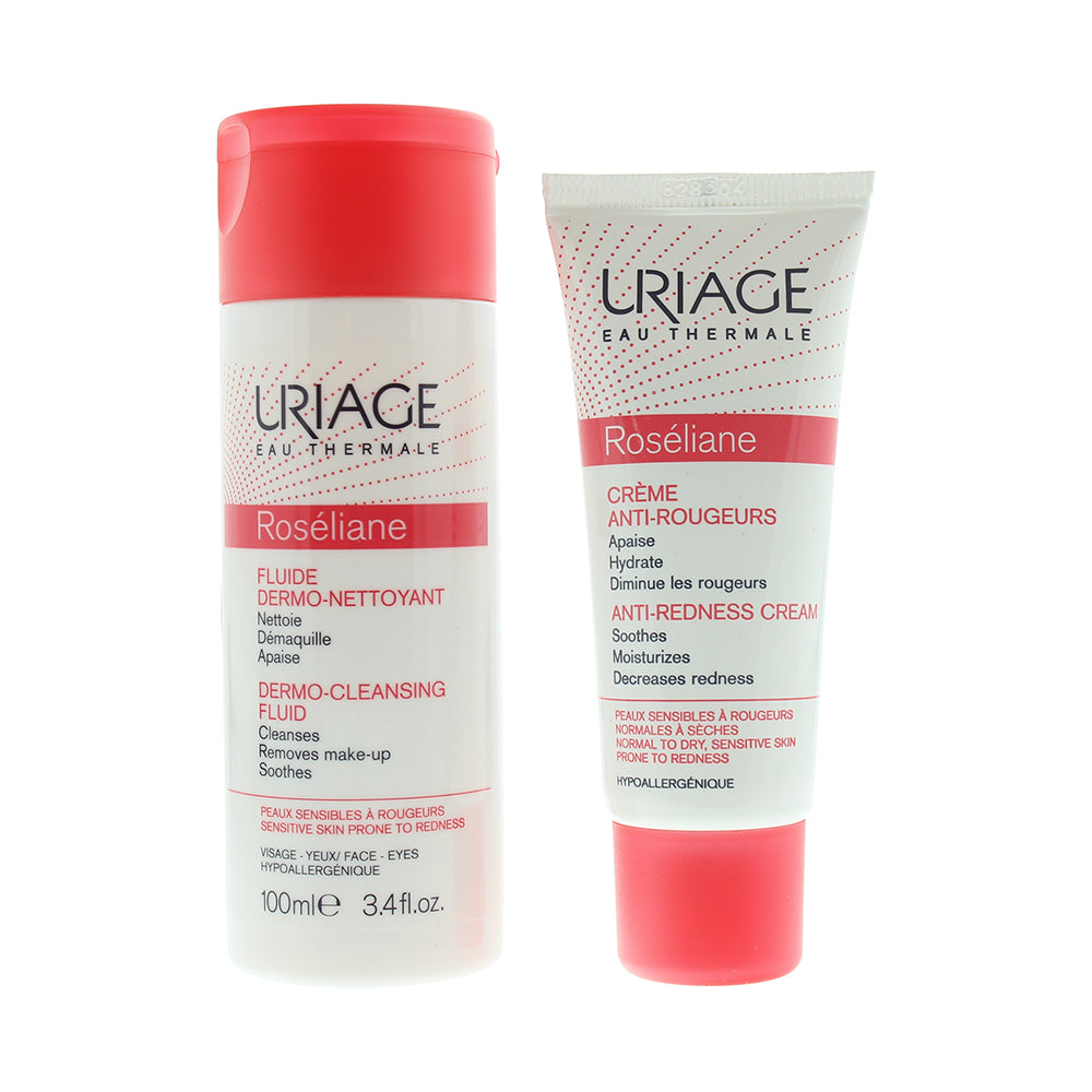 Uriage Roséliane Sensitive Skin Skincare Set 2 Pieces Gift Set