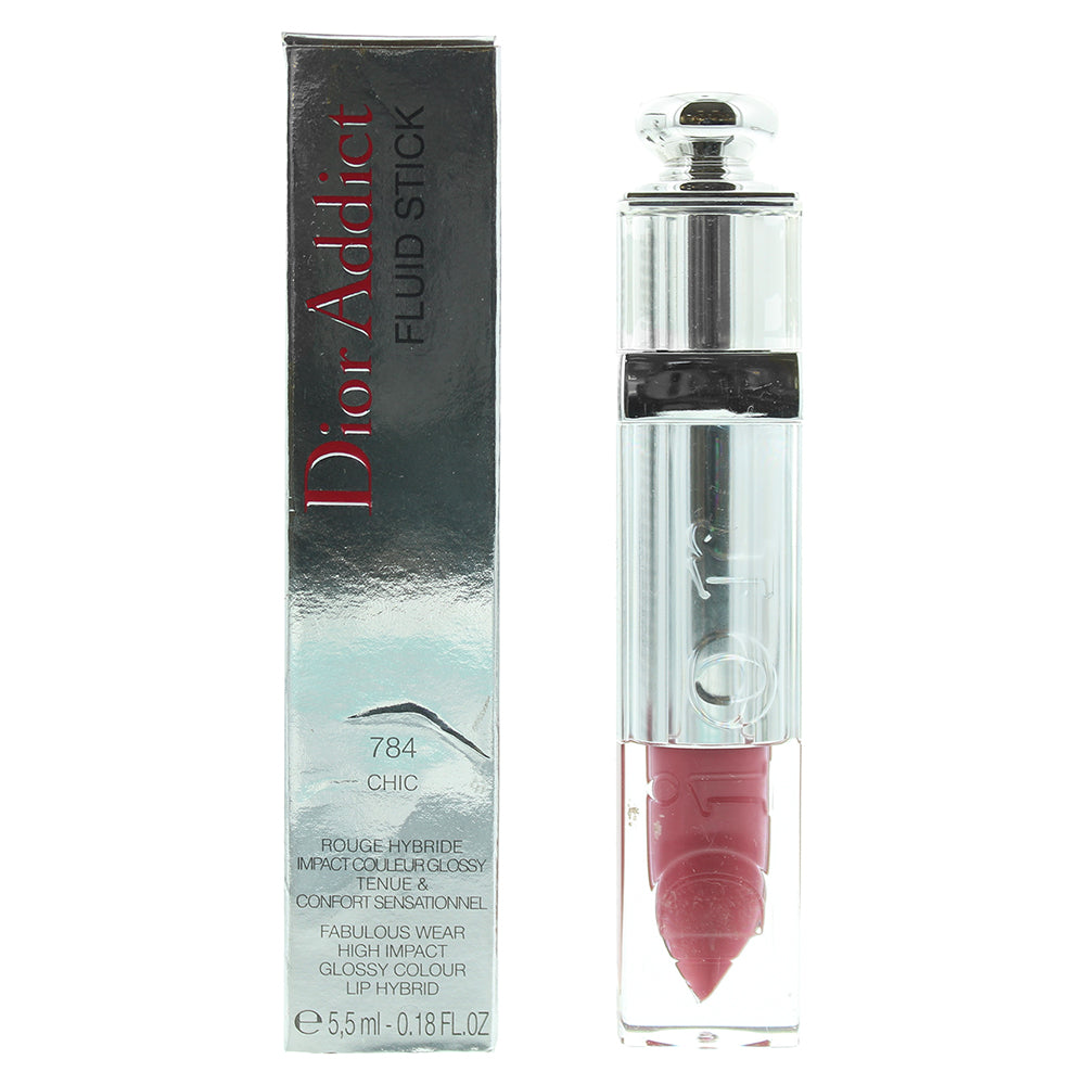 Dior Addict Fluid Stick 784 Chic Lip Gloss 5.5ml