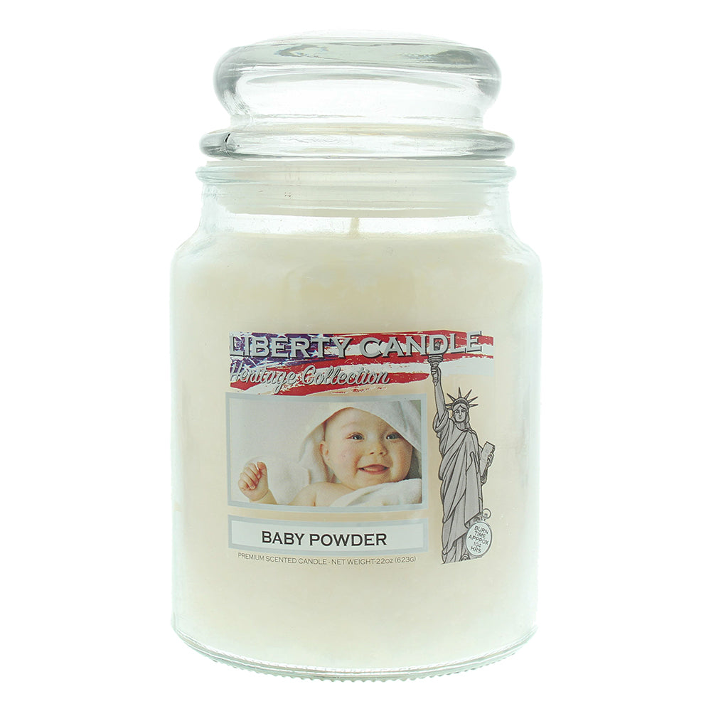 Liberty Candle Heritage Collection Baby Powder Candle 22oz