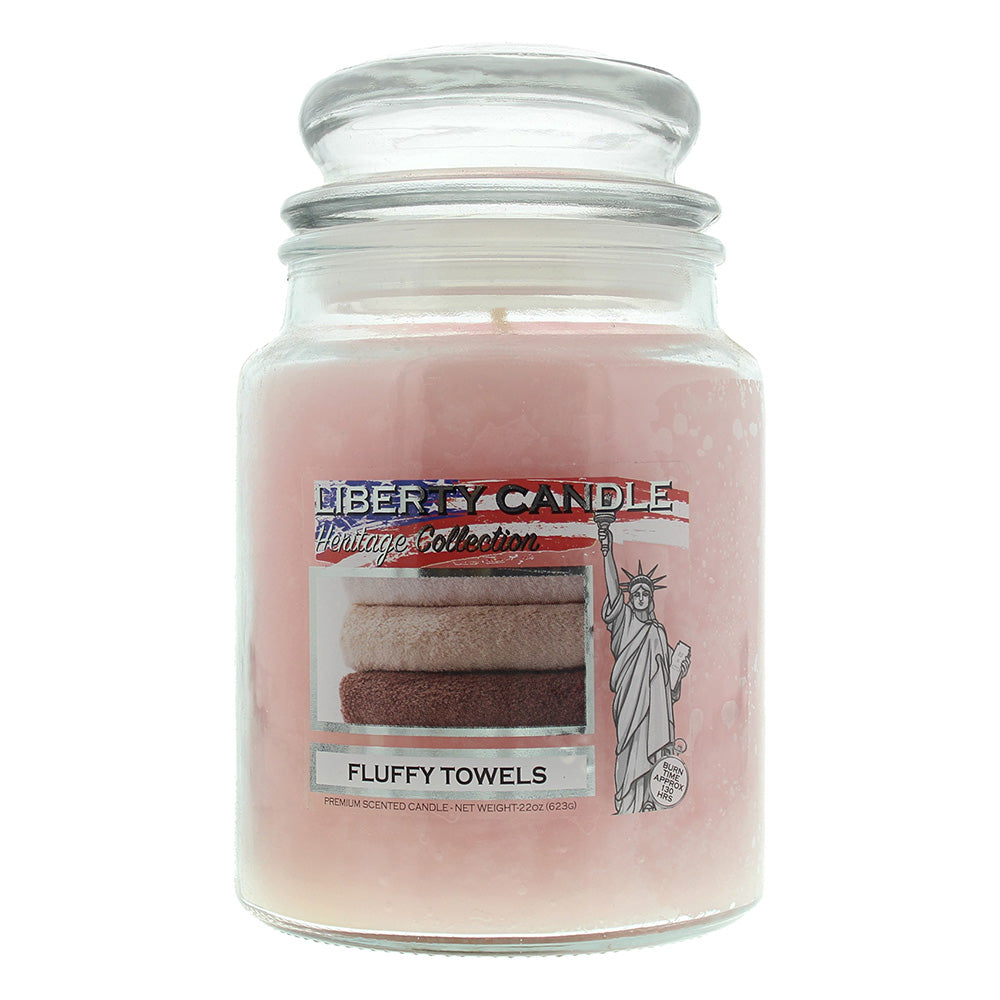 Liberty Candle Heritage Collection Fluffy Towels Candle 22oz