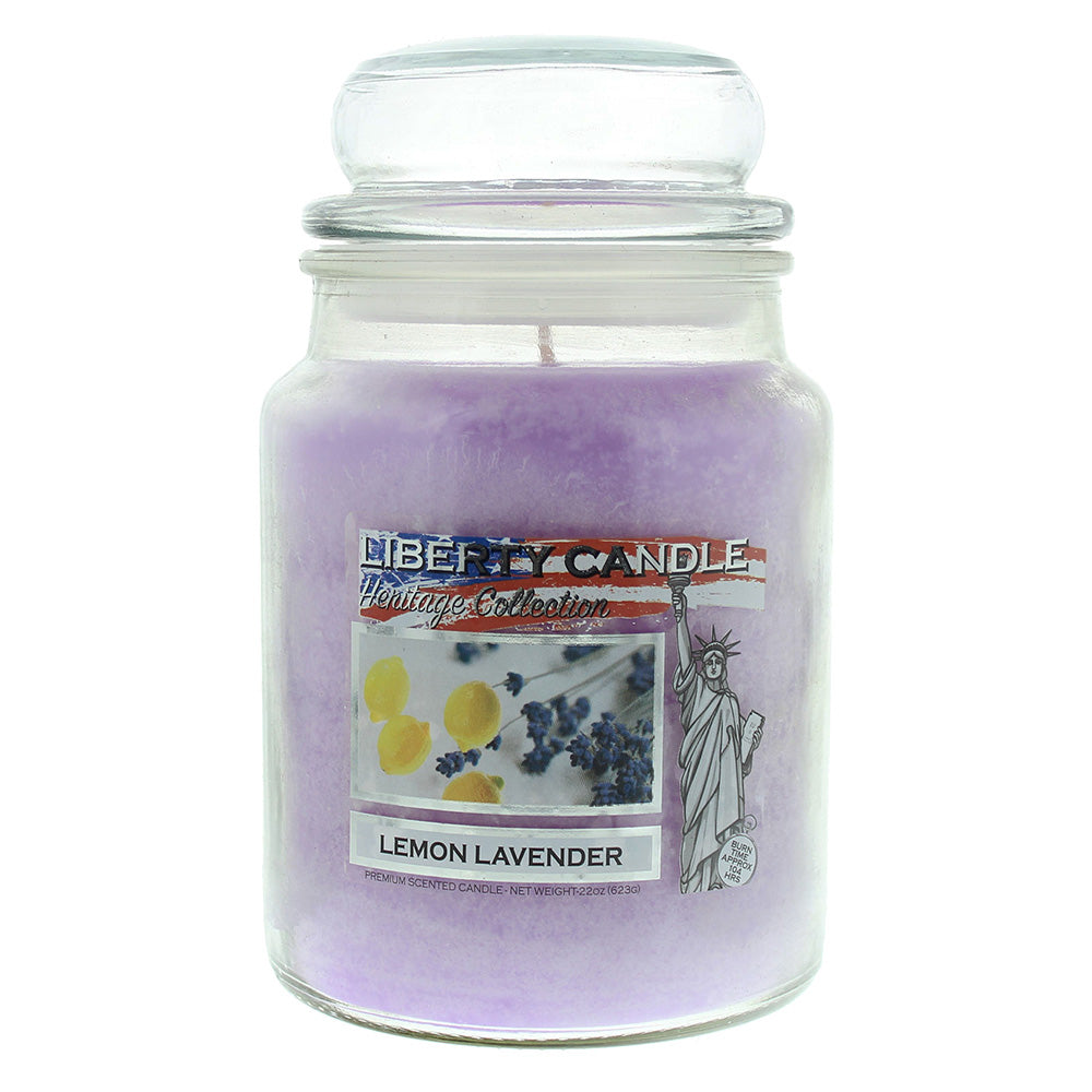 Liberty Candle Heritage Collection Lemon Lavender Candle 22oz