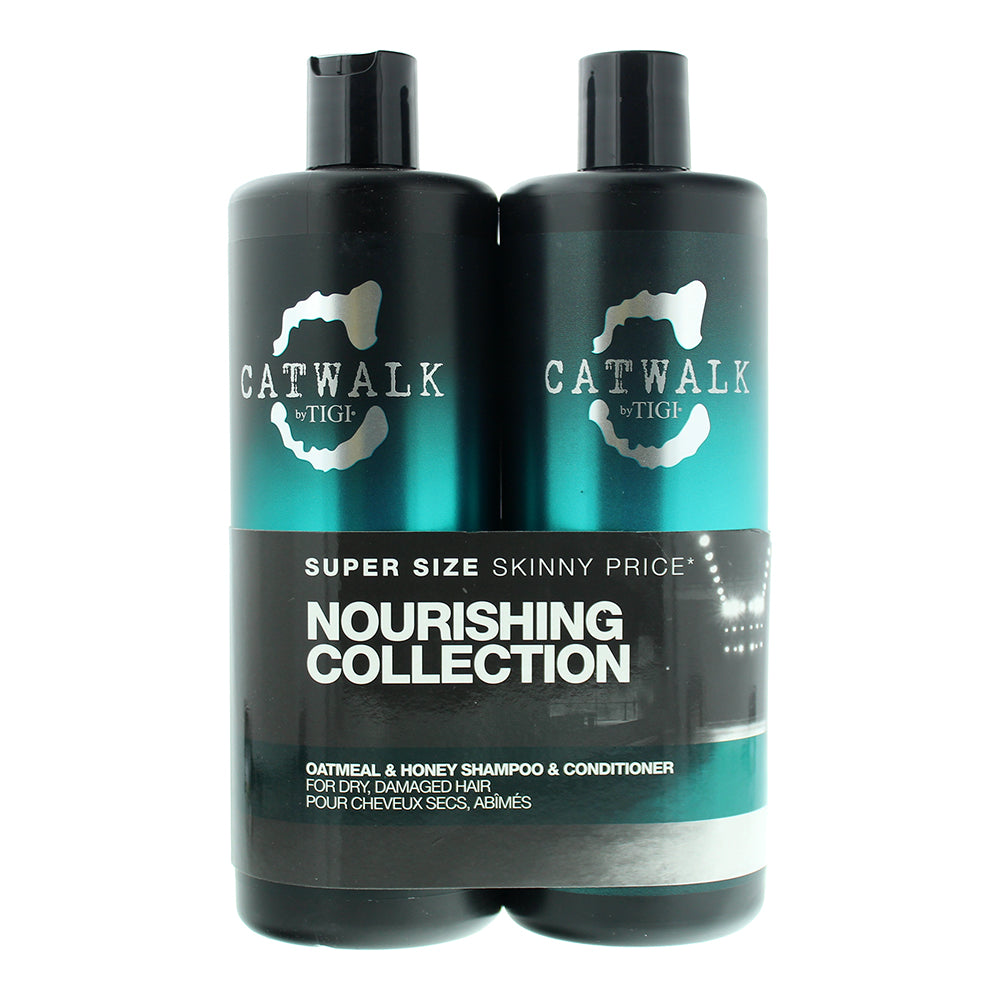 Tigi Catwalk Oatmeal And Honey Nourishing Collection Duo Pack Shampoo & Conditioner 750ml