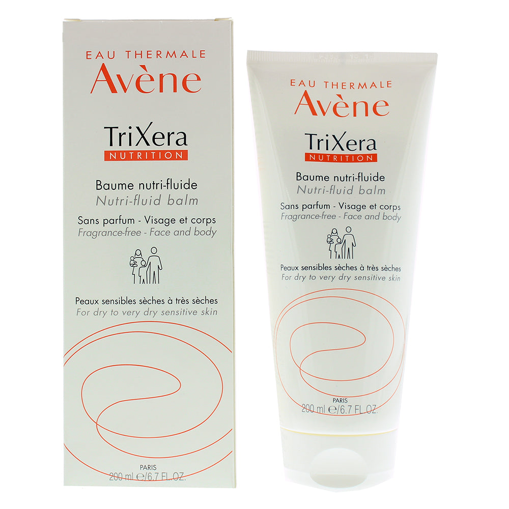 Avène Trixera Nutri-Fluid Dry Sensitive Skin Balm 200ml