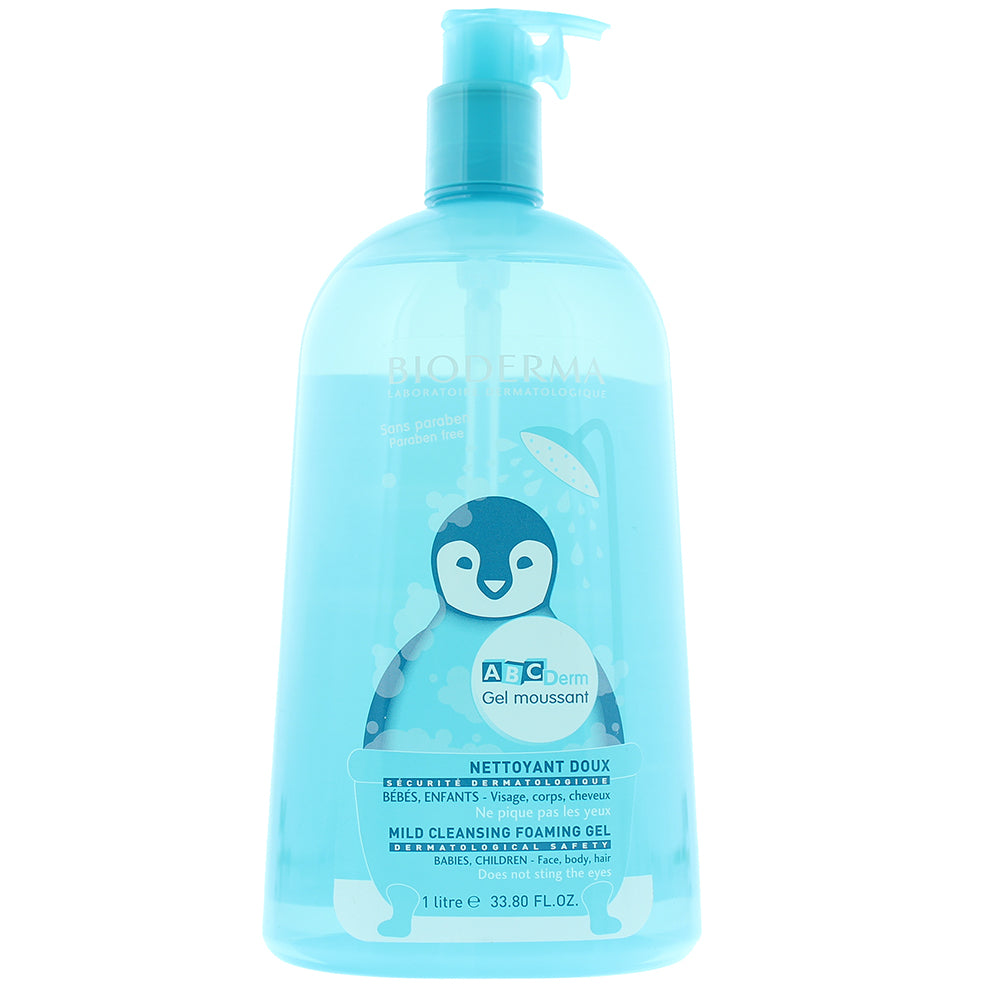 Bioderma Abcderm Mild Cleansing Foaming Gel 1000ml