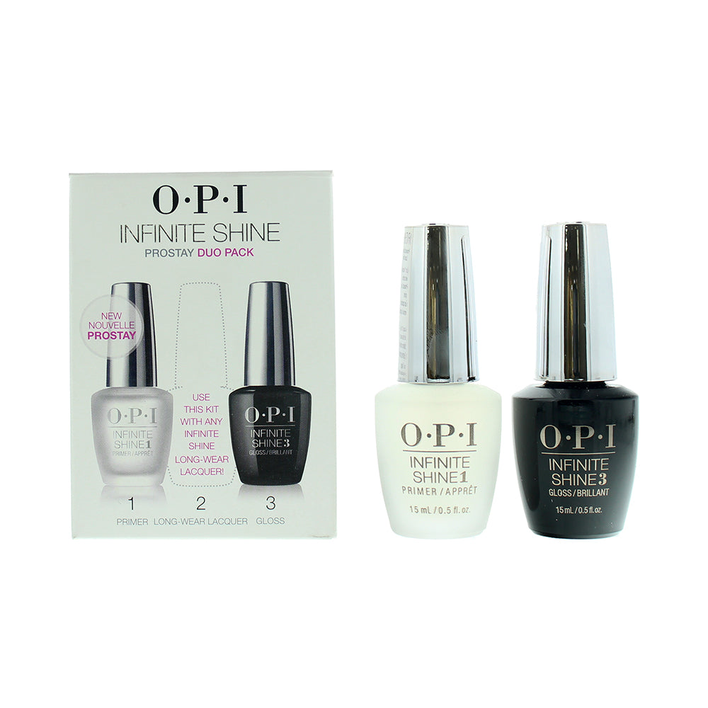 Opi Infinite Shine Prostay Primer & Gloss Duo Pack Nail Treatment 15ml