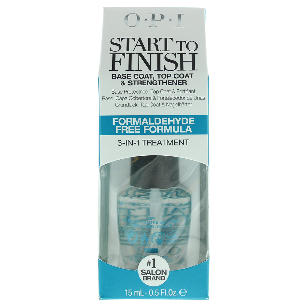 Opi Start To Finish 3-In-1 Nail Treatment 15ml