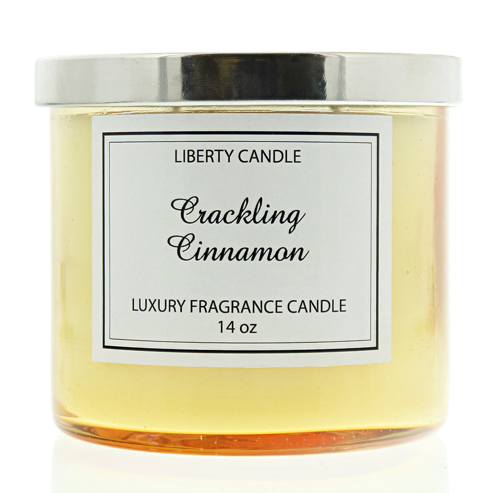 Liberty Candle Crackling Cinnamon Candle 14oz