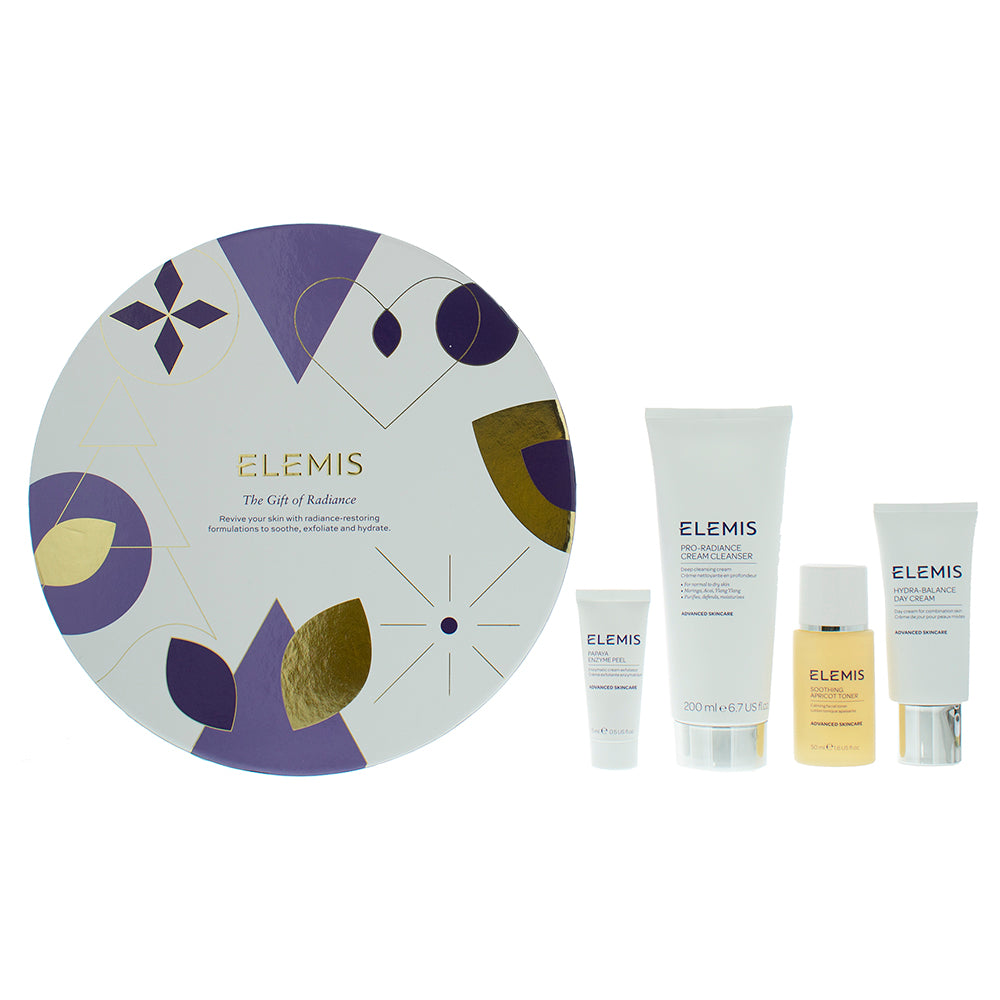 Elemis The Gift Of Radiance Skincare Set 4 Pieces Gift Set