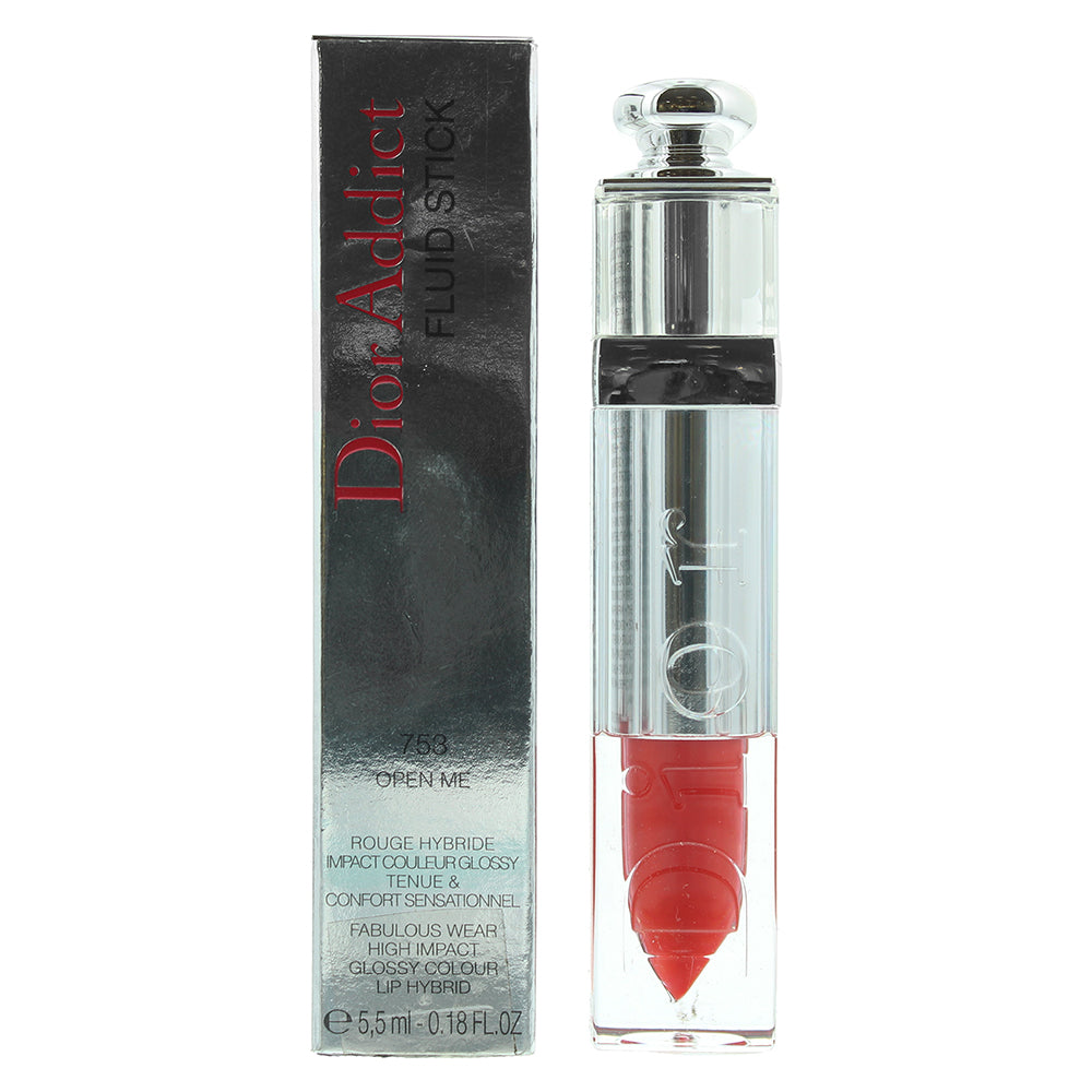 Dior Addict Fluid Stick 753 Open Me Lip Gloss 5.5ml