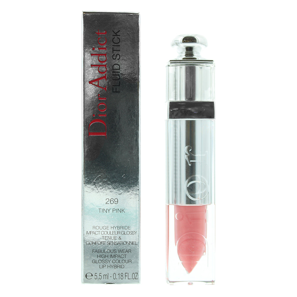 Dior Addict Fluid Stick 269 Tiny Pink Lip Gloss 5.5ml