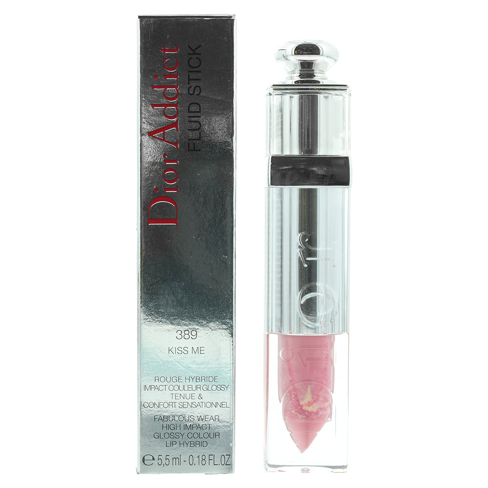 Dior Addict Fluid Stick 389 Kiss Me Lip Gloss 5.5ml