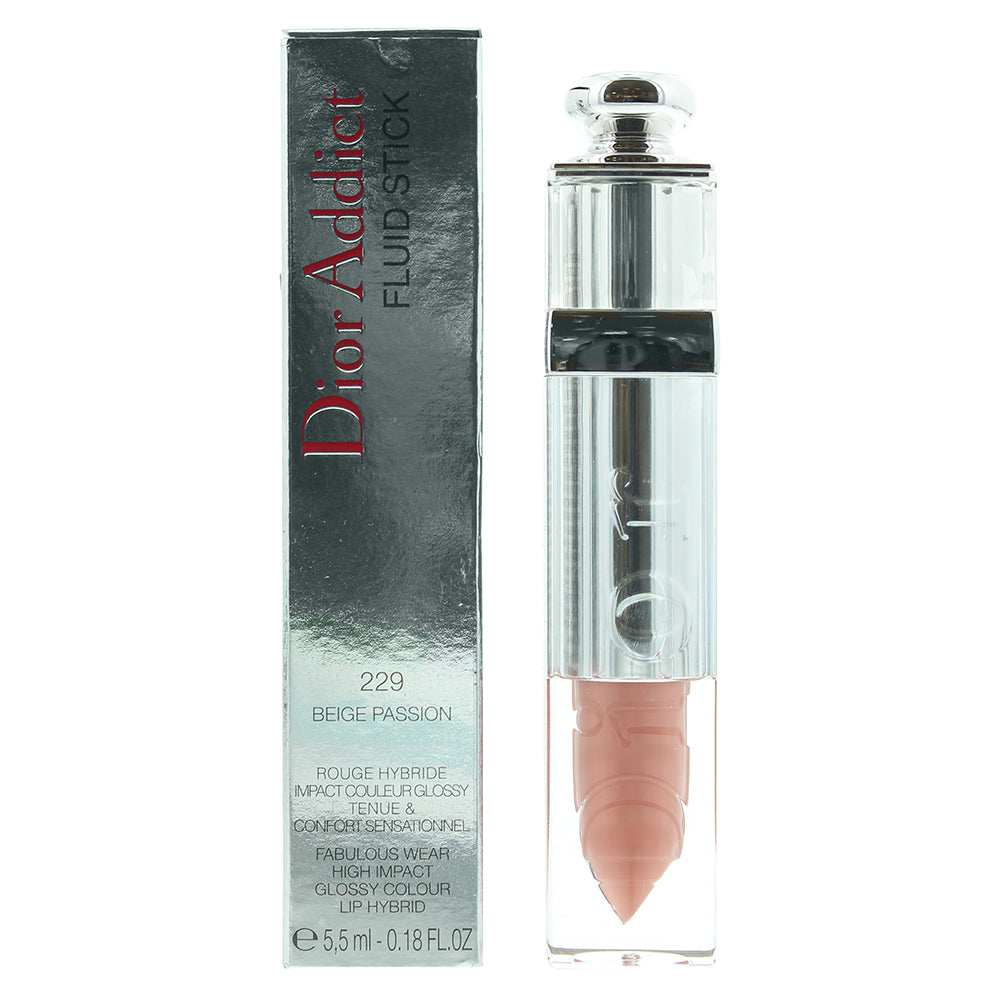 Dior Addict Fluid Stick 229 Beige Passion Lip Gloss 5.5ml