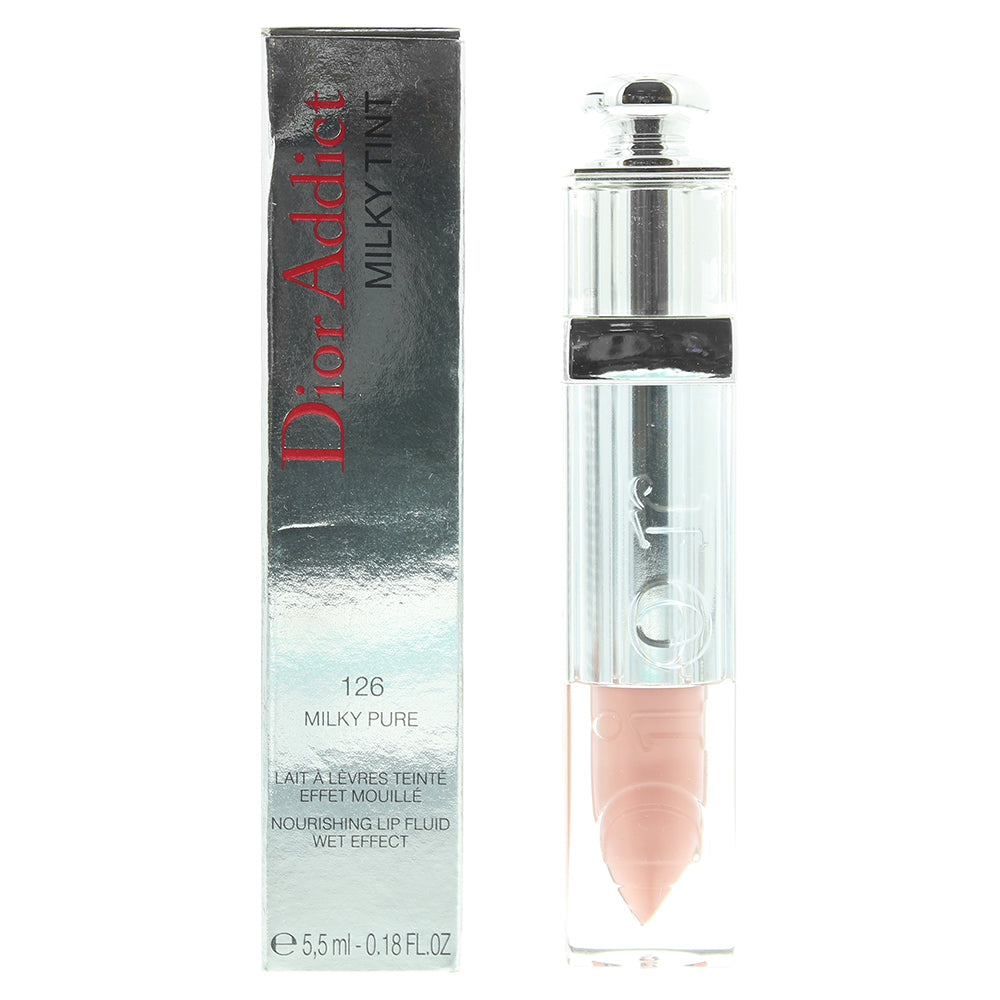 Dior Addict Fluid Stick 126 Milky Pure Lip Gloss 5.5ml